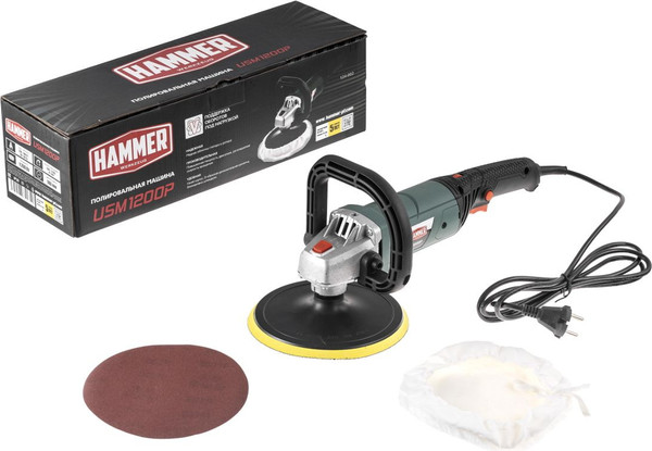 Изображение товара Полировальная машина Hammer Flex USM1200P