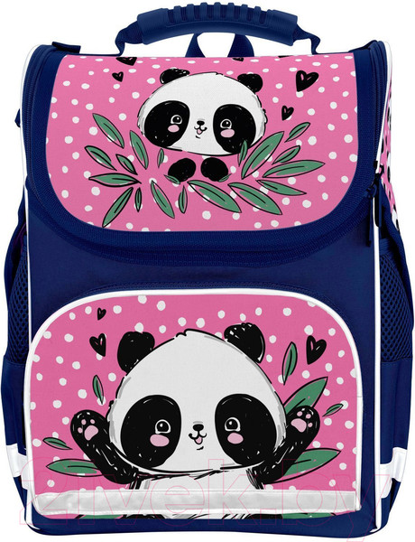 Изображение товара Школьный рюкзак Schoolformat Basic. Pandastic / РЮКЖК-ПНС (синий)