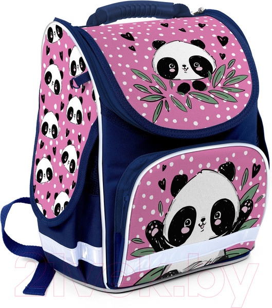 Изображение товара Школьный рюкзак Schoolformat Basic. Pandastic / РЮКЖК-ПНС (синий)