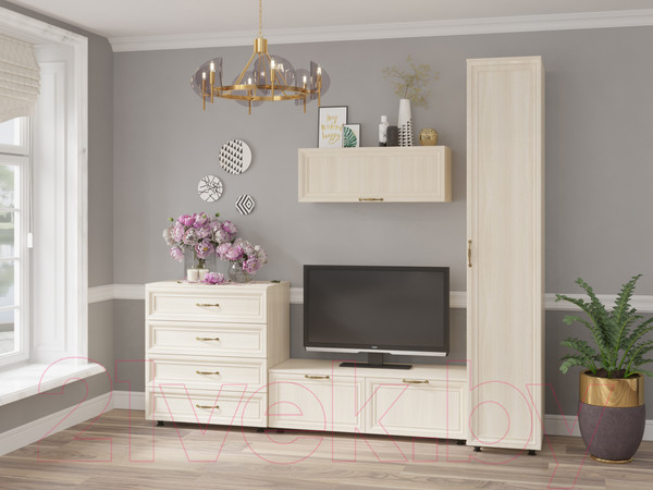 Изображение товара Шкаф навесной Премиум Гармония 2 (шимо светлый)