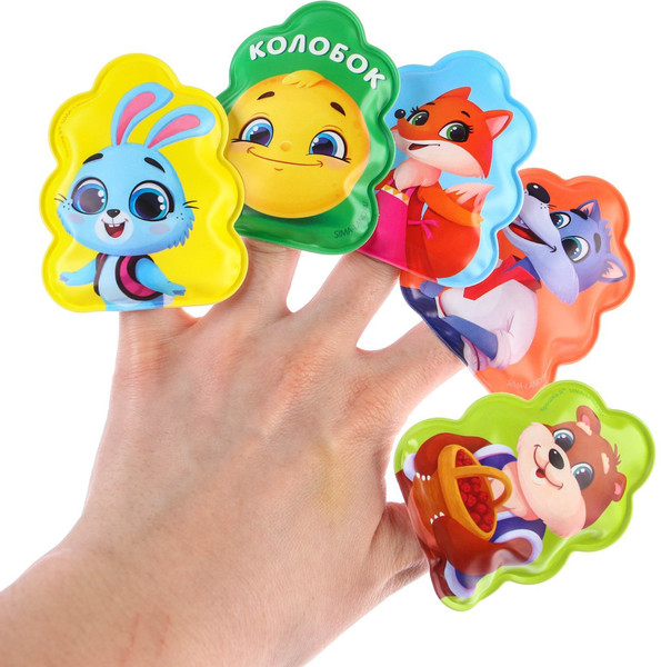 Изображение товара Набор игрушек для ванной Крошка Я Колобок / 9258577