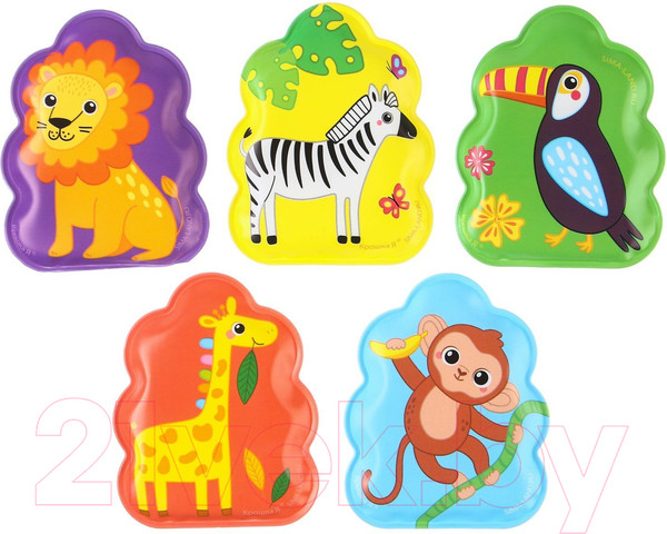 Изображение товара Набор игрушек для ванной Крошка Я Путешествие в африку / 9258573