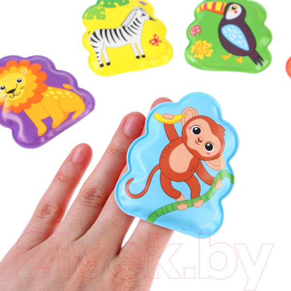 Изображение товара Набор игрушек для ванной Крошка Я Путешествие в африку / 9258573