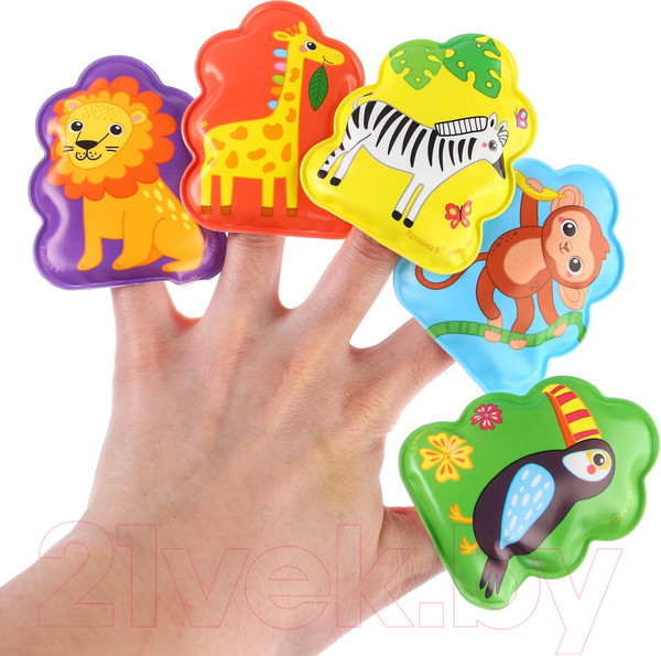 Изображение товара Набор игрушек для ванной Крошка Я Путешествие в африку / 9258573