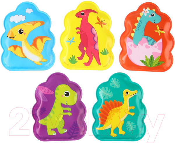 Изображение товара Набор игрушек для ванной Крошка Я Удивительный мир динозавров / 9258575