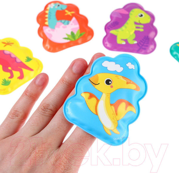 Изображение товара Набор игрушек для ванной Крошка Я Удивительный мир динозавров / 9258575