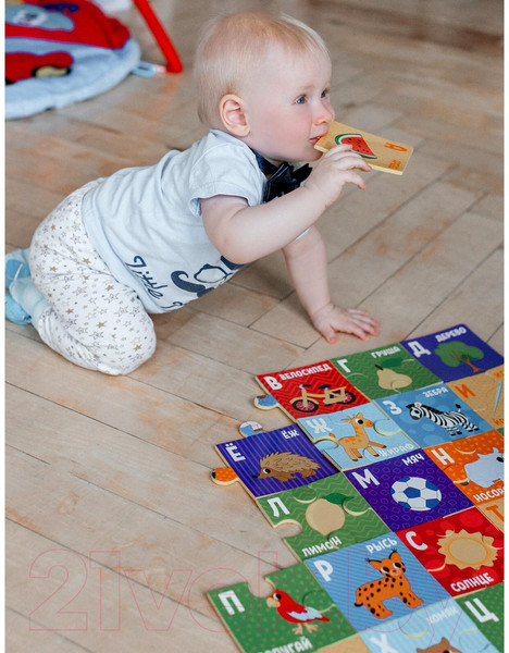 Изображение товара Коврик-пазл Крошка Я Алфавит / 5302627