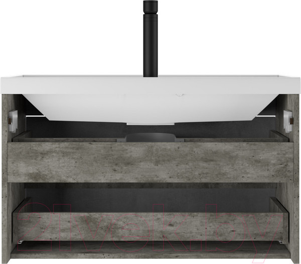 Изображение товара Тумба под умывальник Домино Bazis 90 Loft В2 (бетон)