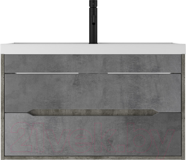 Изображение товара Тумба под умывальник Домино Bazis 90 Loft В2 (бетон)