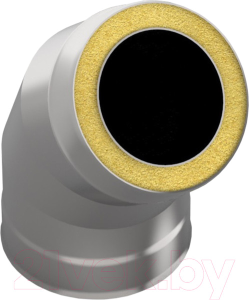 Изображение товара Поворот для труб Гефест Сталь 135 120x200 AISI 430/430 0.8мм/0.5мм (К)