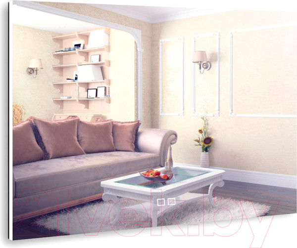 Изображение товара Зеркало Silver Mirrors Алмина 100x80 / LED-00002485