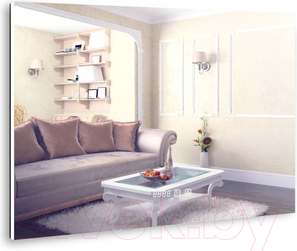 Изображение товара Зеркало Silver Mirrors Алмина 100x80 / LED-00002576