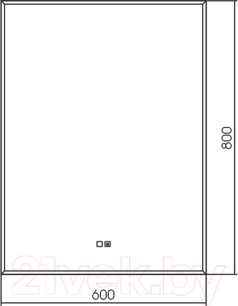 Изображение товара Зеркало Silver Mirrors Алмина 60x80 / ФР-00002223