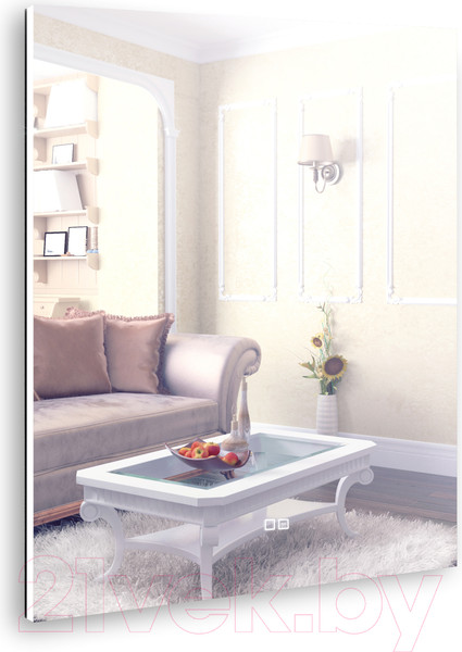 Изображение товара Зеркало Silver Mirrors Алмина 80x100 / LED-00002345