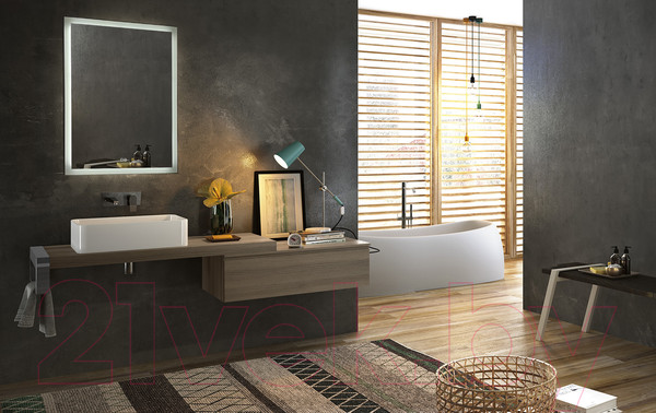 Изображение товара Зеркало Silver Mirrors Гуверт 60x80 / LED-00002258