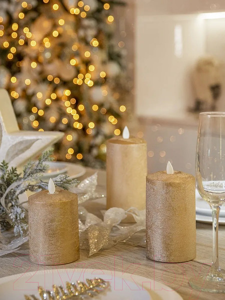 Изображение товара Декоративное освещение Лючия Свеча 341-07 (золото)