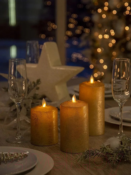 Изображение товара Декоративное освещение Лючия Свеча 341-07 (золото)