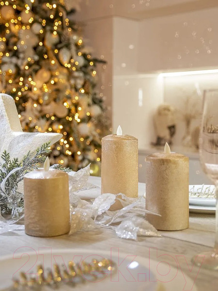 Изображение товара Декоративное освещение Лючия Свеча 341-07 (золото)