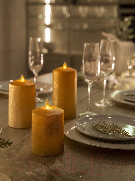 Изображение товара Декоративное освещение Лючия Свеча 341-07 (золото)