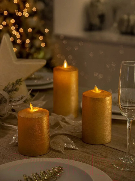 Изображение товара Декоративное освещение Лючия Свеча 341-07 (золото)