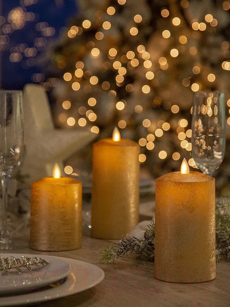 Изображение товара Декоративное освещение Лючия Свеча 341-07 (золото)