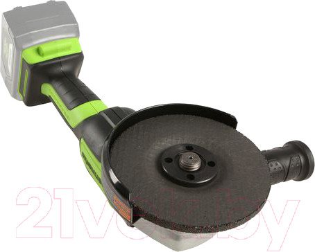 Изображение товара Угловая шлифовальная машина Greenworks GD24AGK4 бесщеточная 24V / 3200207UB (c АКБ 4Ач и ЗУ)