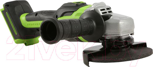 Изображение товара Угловая шлифовальная машина Greenworks GD24AGK4 бесщеточная 24V / 3200207UB (c АКБ 4Ач и ЗУ)