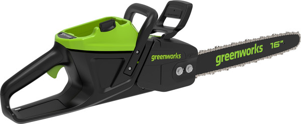Изображение товара Пила цепная аккумуляторная Greenworks GD60CS25 бесщеточная 60V 40см / 2008907 (без АКБ и ЗУ)