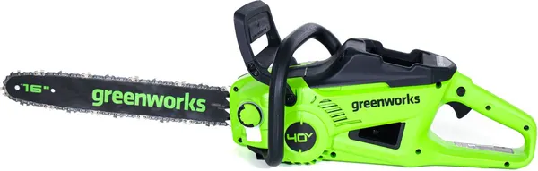 Изображение товара Пила цепная аккумуляторная Greenworks GD40CS20X бесщеточная 40V 40см / 2008807 (без АКБ и ЗУ)
