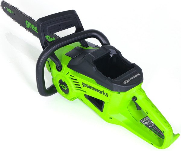 Изображение товара Пила цепная аккумуляторная Greenworks GD40CS20X бесщеточная 40V 40см / 2008807 (без АКБ и ЗУ)