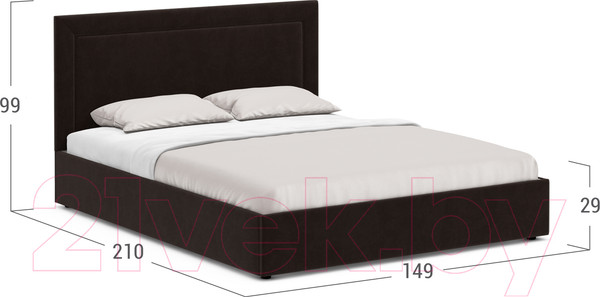 Изображение товара Полуторная кровать Moon Family 1258 / К004008