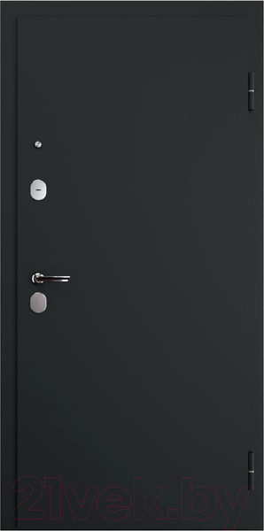 Изображение товара Входная дверь Guard С зеркалом 86x205 правая (графит/бьянко)