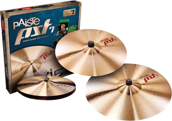 Изображение товара Набор тарелок для ударной установки Paiste PST 7 Rock Set 000170RSET