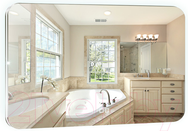 Изображение товара Зеркало Silver Mirrors Паллада 80x55 / LED-00002341