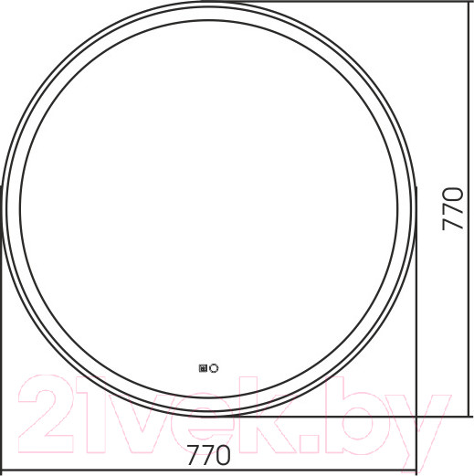 Изображение товара Зеркало Silver Mirrors Перла D770 / ФР-00001045