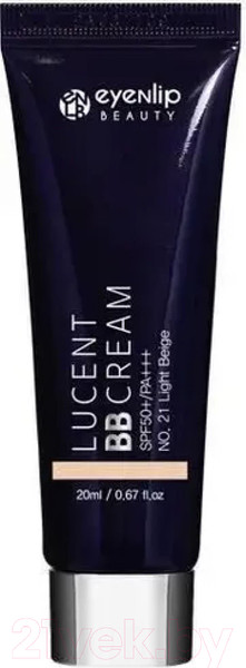 Изображение товара BB-крем Eyenlip Lucent BB Cream тон 21 Light Beige (50мл)