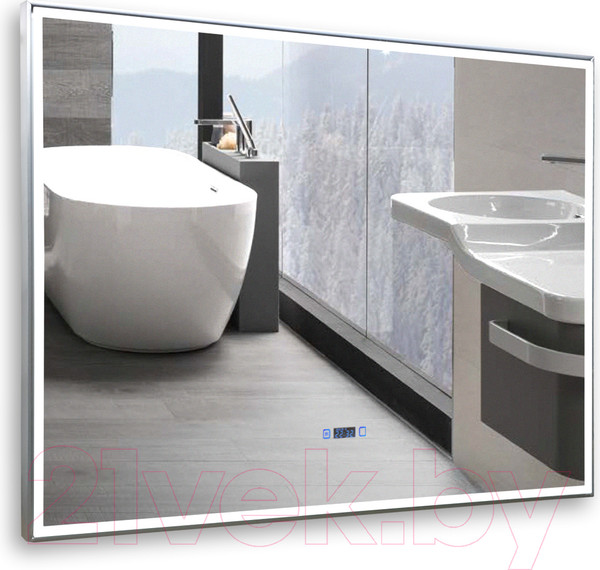 Изображение товара Зеркало Silver Mirrors Сантана 100x80 / LED-00002621