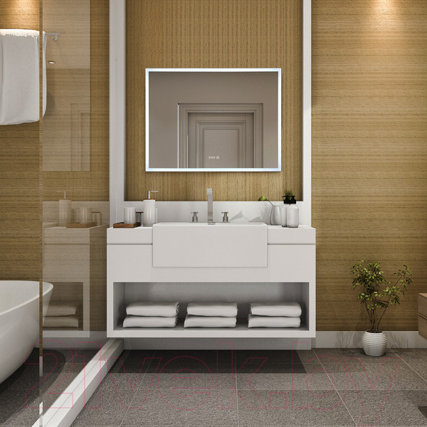 Изображение товара Зеркало Silver Mirrors Сантана 80x60 / LED-00002271