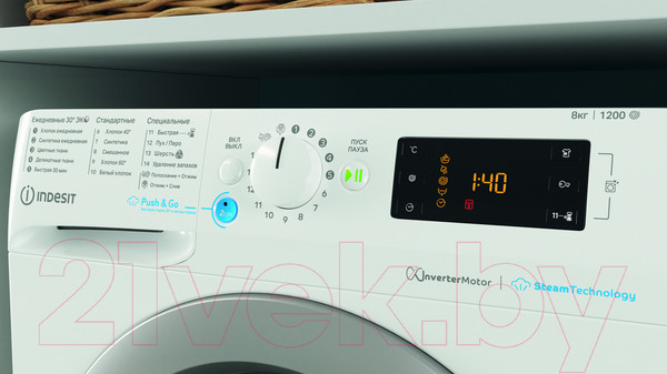 Изображение товара Стиральная машина Indesit BWSE 81293X WSV RU
