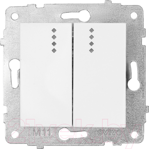 Изображение товара Выключатель Ovivo 600-000201-203 (белый)