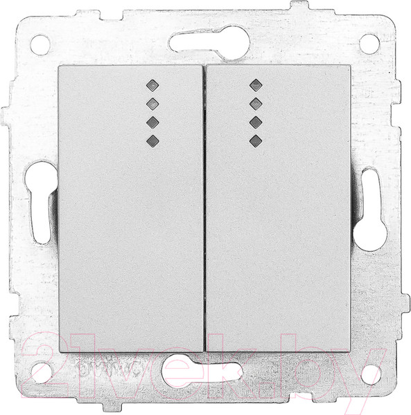 Изображение товара Выключатель Ovivo 600-000210-203 (серебристый)