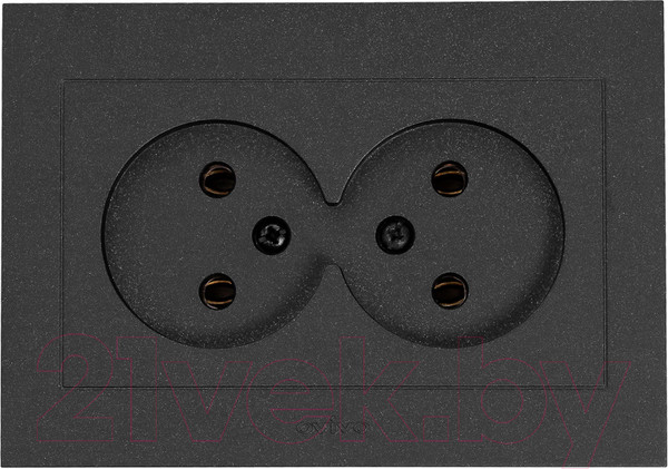 Изображение товара Розетка Ovivo Grano 400-170300-908 (черный)