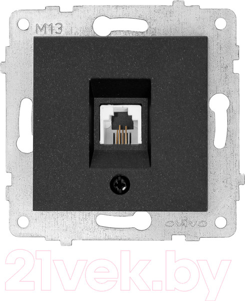 Изображение товара Розетка Ovivo 600-000317-221 (черный)