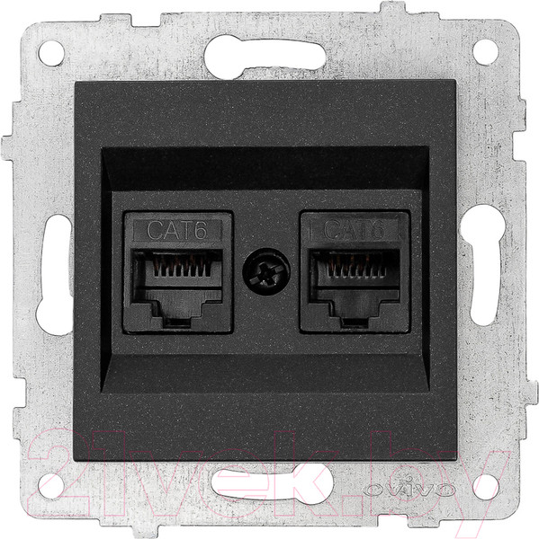 Изображение товара Розетка Ovivo 600-000317-230 (черный)