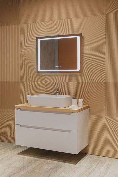 Изображение товара Зеркало Silver Mirrors Фортуна 80x60 / LED-00002489