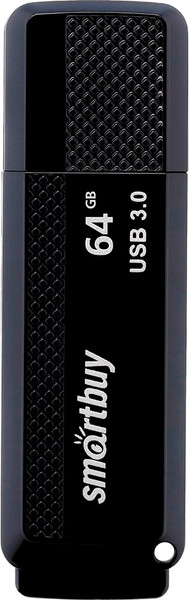 Изображение товара USB flash накопитель SmartBuy Dock Black USB 3.0 64Gb / SB64GBDK-K3