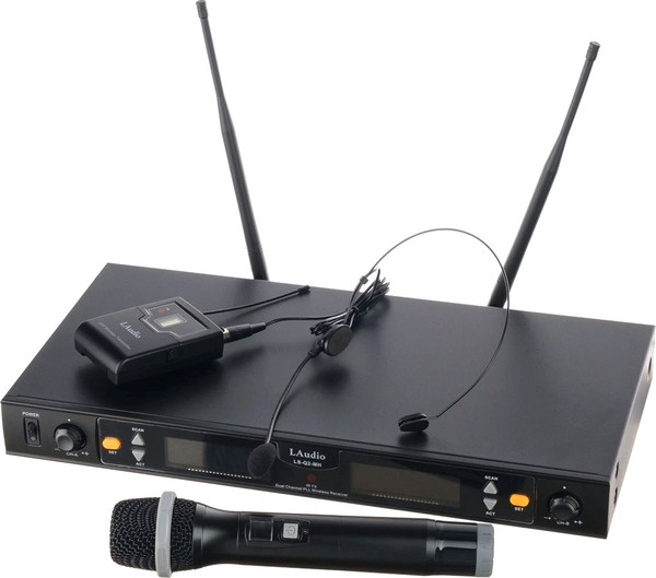 Изображение товара Радиосистема микрофонная LAudio LS-Q2-MH