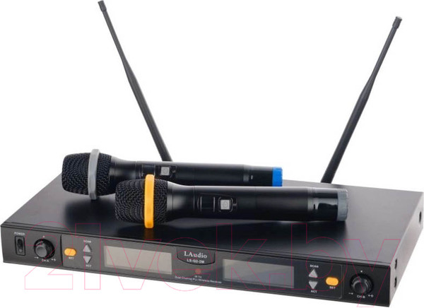 Изображение товара Радиосистема микрофонная LAudio LS-Q2-2M