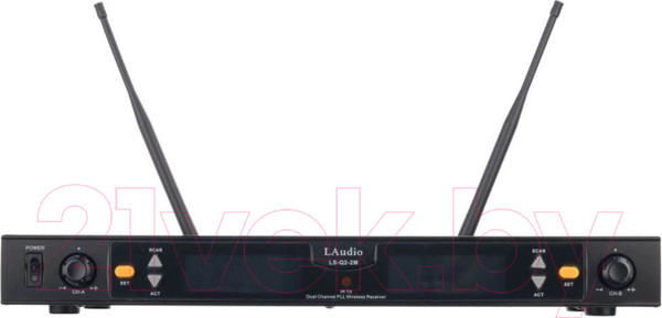 Изображение товара Радиосистема микрофонная LAudio LS-Q2-2M