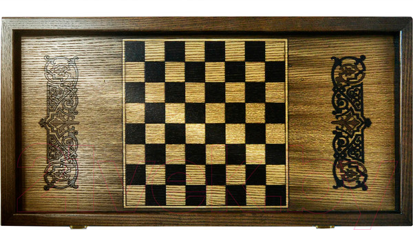 Изображение товара Набор настольных игр Start Line Play Лео 30 нарды-шашки / 307-Л-30